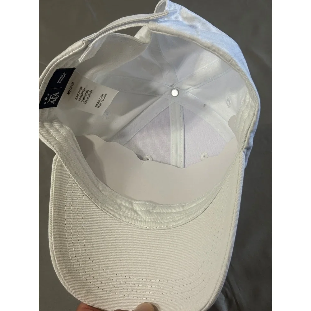 Argentina AFA Messi #10 Official White Baseball Cap Hat Adjustable NWT
